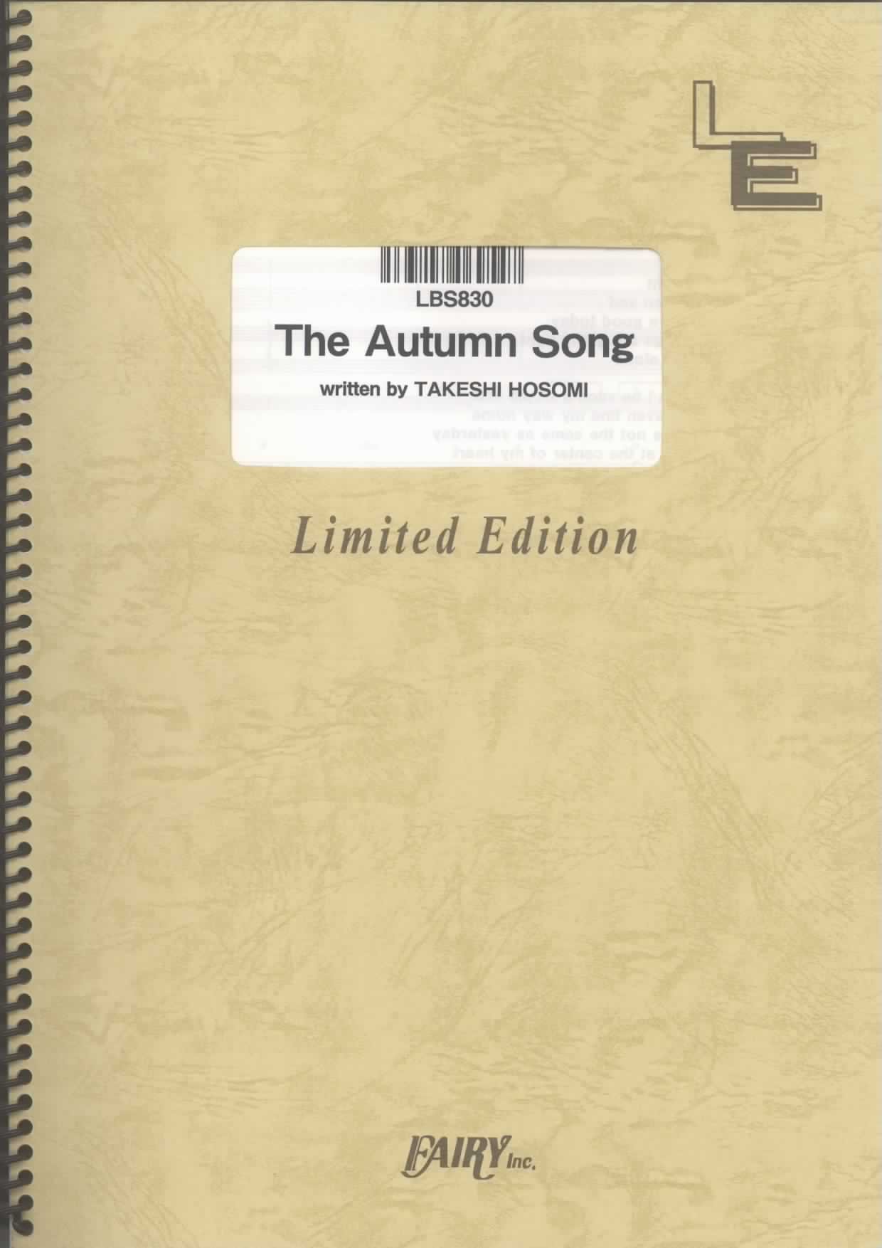 Amazon.co.jp: バンドスコア The Autumn Song/ELLEGARDEN (LBS830